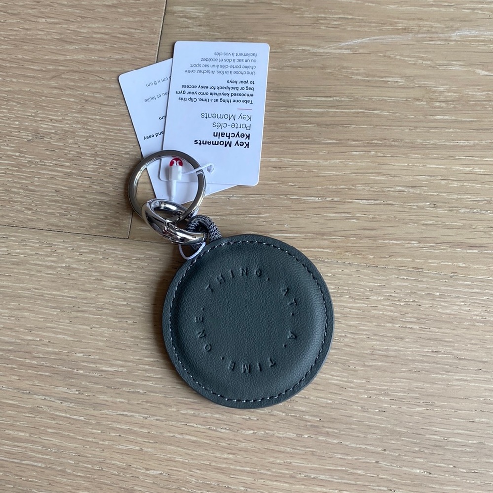 Lulu lemon keychain